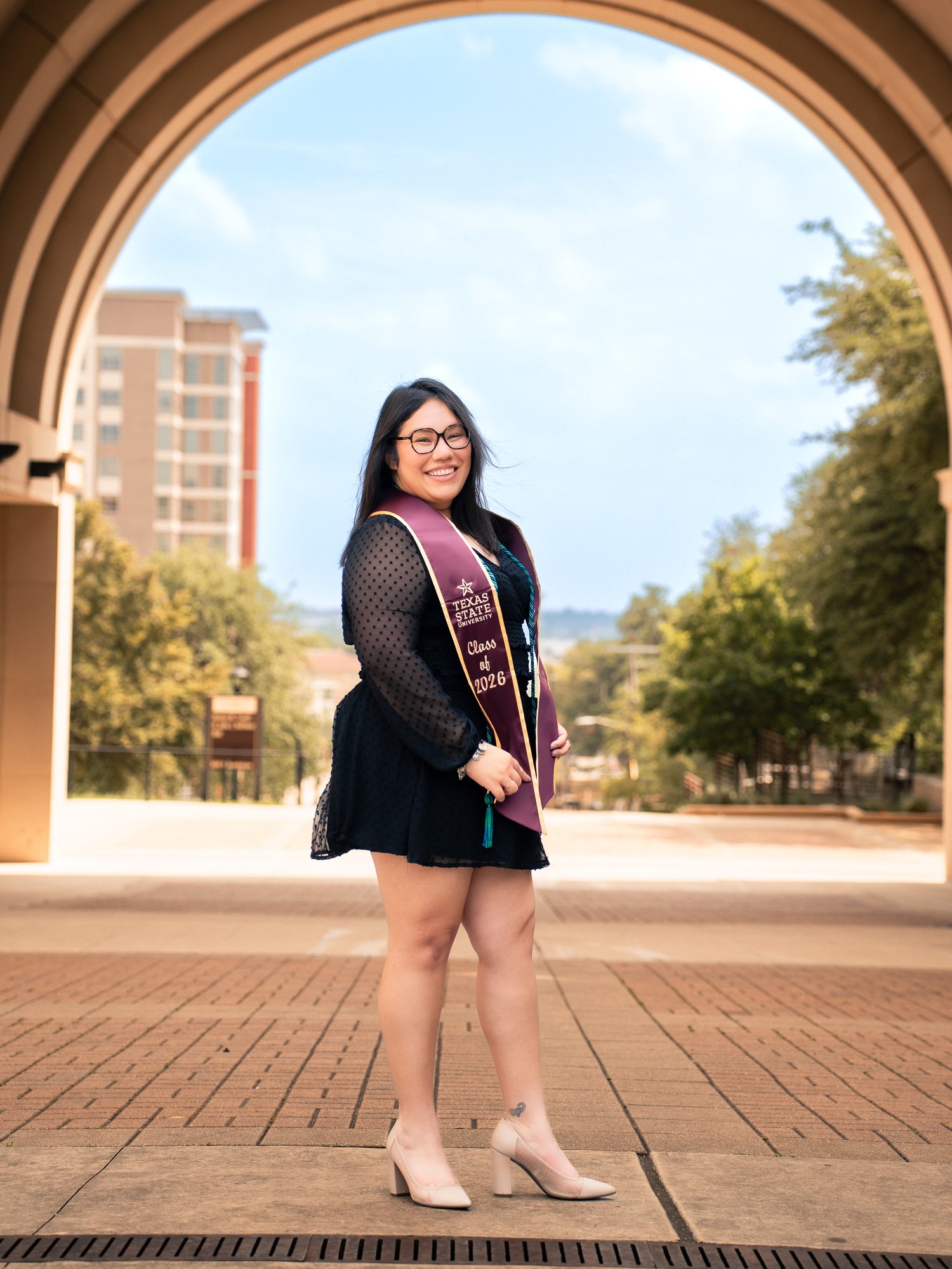 Outdoor portrait session photography